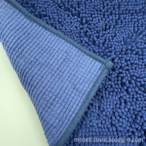 No Fading Easy to Clean Chenille Bath mats